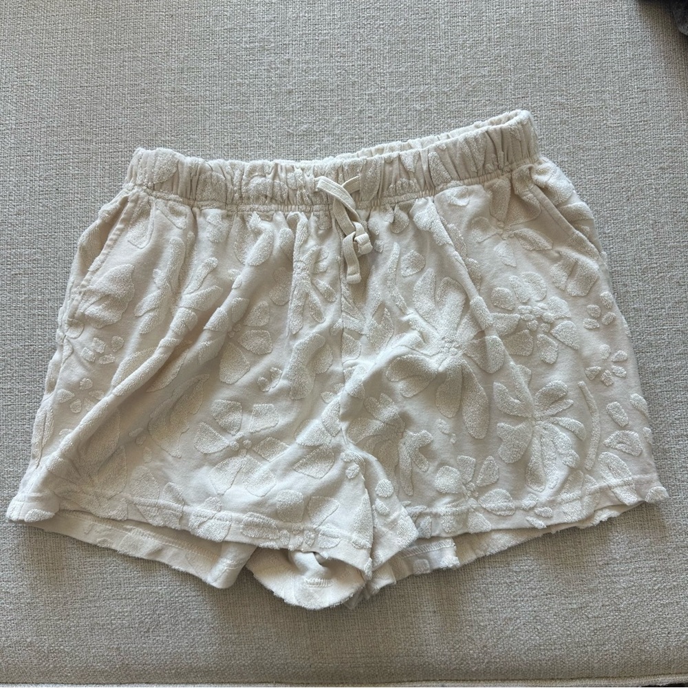 Billabong floral towel shorts